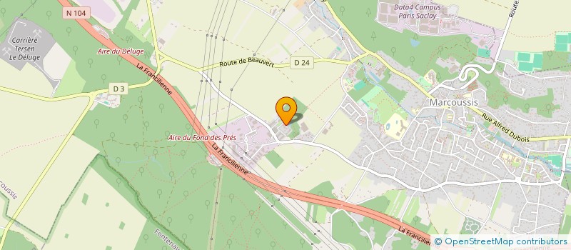 localisation de l'entreprise LACIE INVESTMENT  MARCOUSSIS