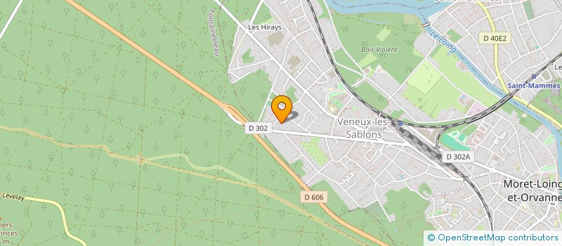 localisation de l'entreprise LACIM SEINE ET LOING  MORET-LOING-ET-ORVANNE