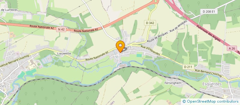 localisation de l'entreprise LACIMO  SETQUES