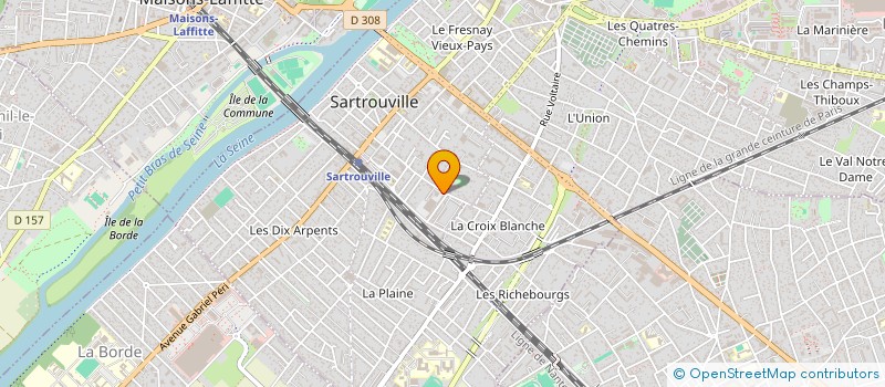 localisation de l'entreprise LACIO  SARTROUVILLE