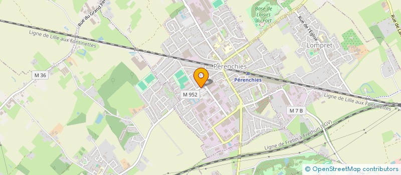 localisation de l'entreprise LACJEM  PERENCHIES