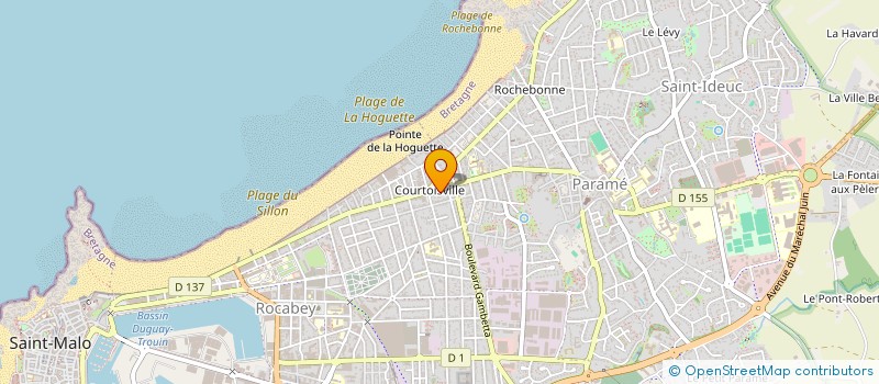 localisation de l'entreprise LACKAT  SAINT-MALO