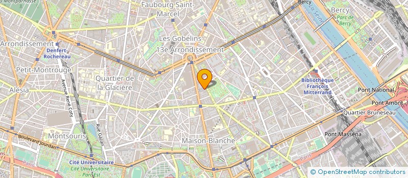 localisation de l'entreprise LACKY à PARIS