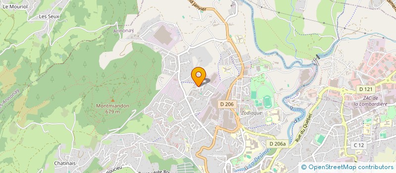 localisation de l'entreprise LACLAU  ROIFFIEUX