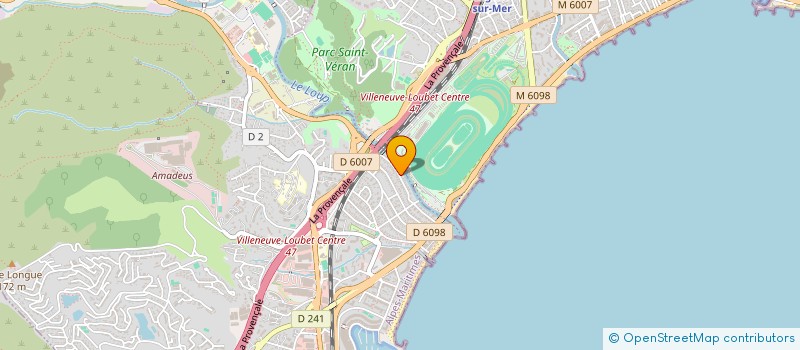 localisation de l'entreprise LACLIAS à VILLENEUVE-LOUBET