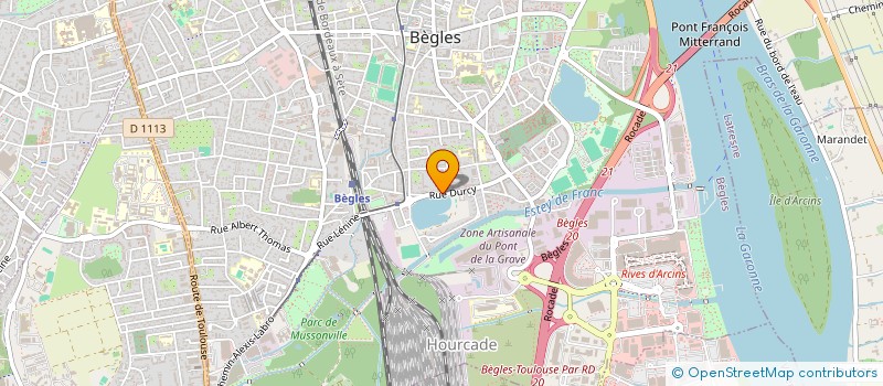localisation de l'entreprise LACLIC à BEGLES