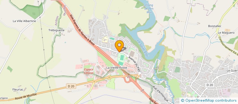 localisation de l'entreprise LACMUZ  MUZILLAC