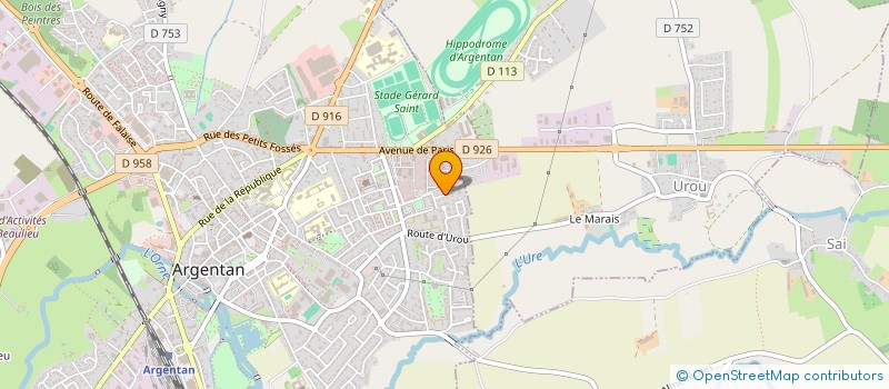 localisation de l'entreprise LACO-METAL SARL à GOUFFERN EN AUGE
