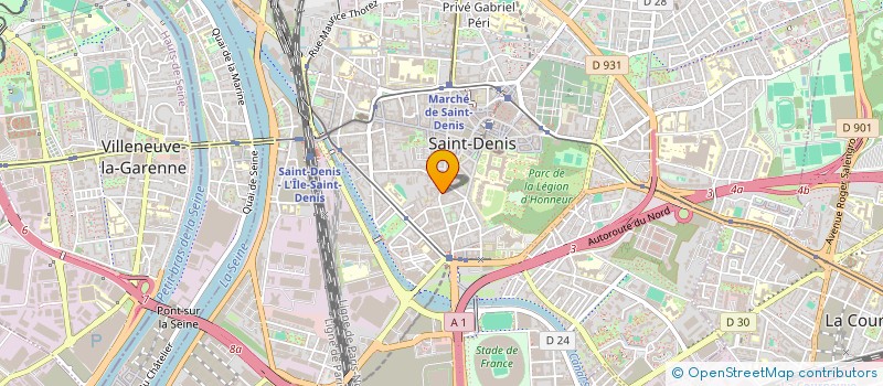 localisation de l'entreprise LACOCEAN à SAINT-DENIS