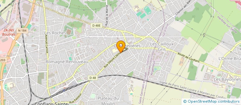 localisation de l'entreprise LACOCHE  CONFLANS-SAINTE-HONORINE