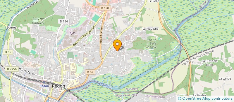 localisation de l'entreprise LACOLOCAL  REDON