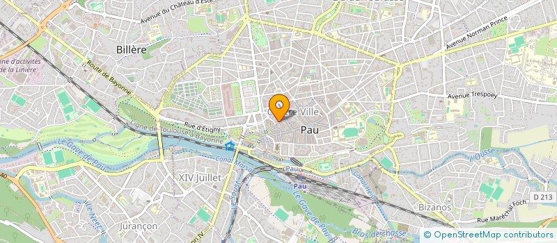 localisation de l'entreprise LACOLOCASON à PAU