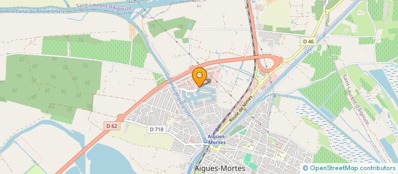 localisation de l'entreprise LACOMBE-GUTIERREZ  AIGUES-MORTES