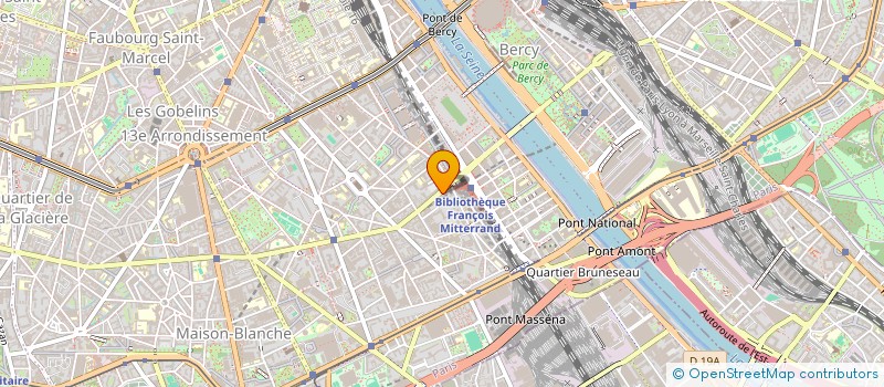 localisation de l'entreprise LACOMBE PARIS I LES ALEXANDRINS à PARIS