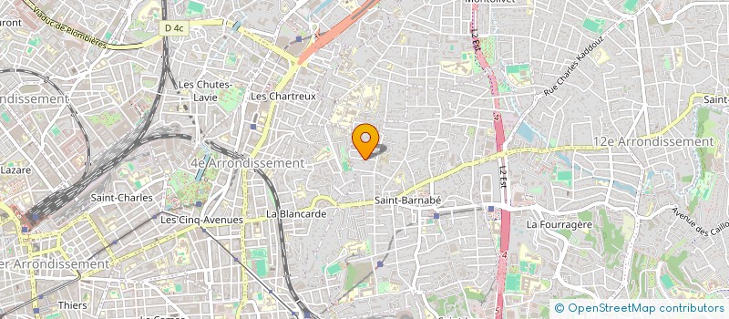 localisation de l'entreprise LACORO à MARSEILLE