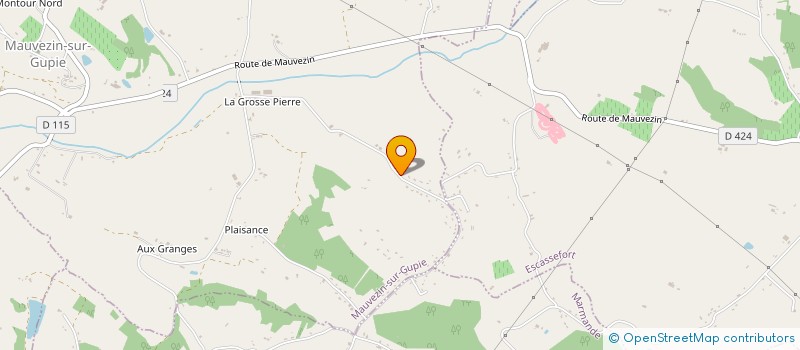 localisation de l'entreprise LACOSSE EMBALLAGES SARL à MAUVEZIN SUR GUPIE
