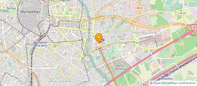 localisation de l'entreprise LACOSTE ATC à MONTPELLIER