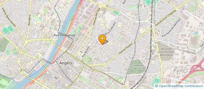 localisation de l'entreprise LACOSTE-BURQ  PARIS