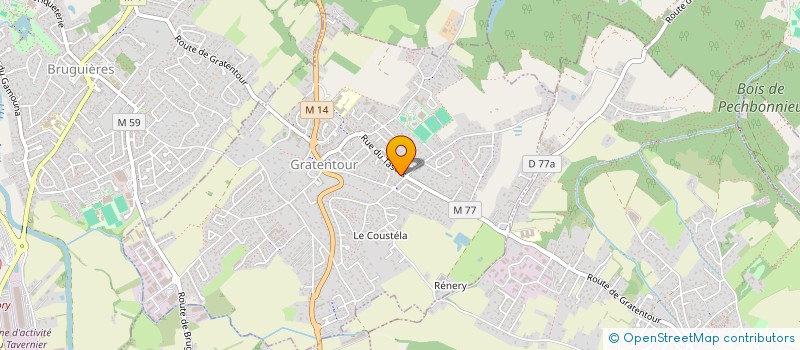 localisation de l'entreprise LACOSTE CONCEPTION MAINTENANCE à GRATENTOUR