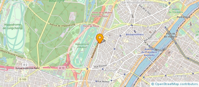 localisation de l'entreprise LACOSTE HOLDING à PARIS