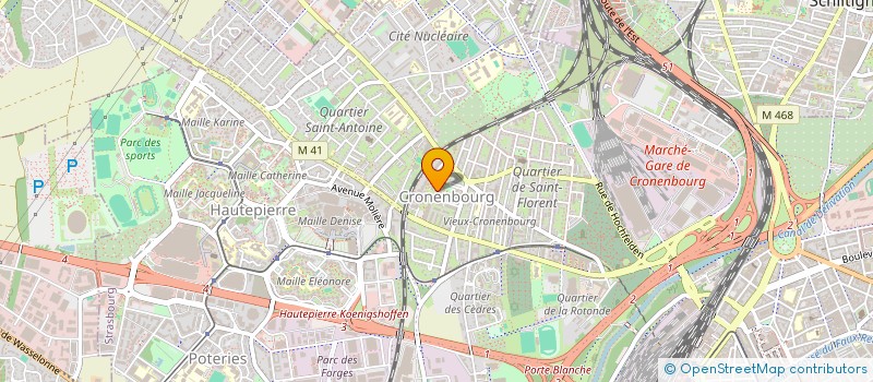 localisation de l'entreprise LACOTE CONSULTING SAS à STRASBOURG