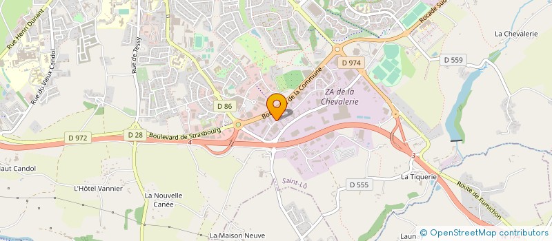 localisation de l'entreprise LACOTTE TRANSACTIONS  AGNEAUX