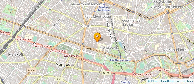 localisation de l'entreprise LACOUDRE CONSEILS  PARIS