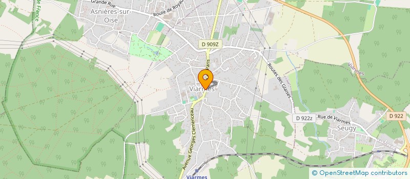 localisation de l'entreprise LACOUR à VIARMES