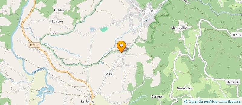 localisation de l'entreprise LACOUR IMMO  AMBERT