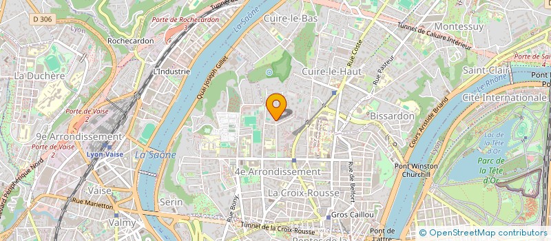 localisation de l'entreprise LACOUR SAS  LYON