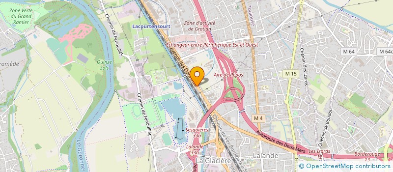 localisation de l'entreprise LACOURTENSOURT à TOULOUSE