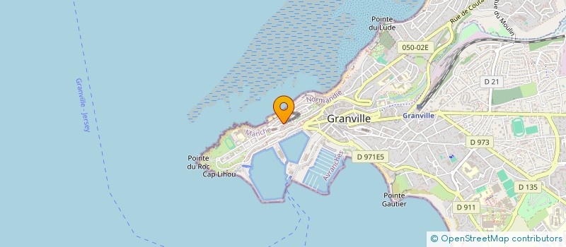 localisation de l'entreprise LACRETELLE 6 à GRANVILLE