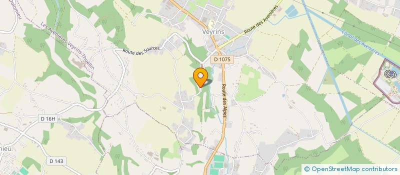 localisation de l'entreprise LACRIPA  LES AVENIERES VEYRINS-THUELLIN