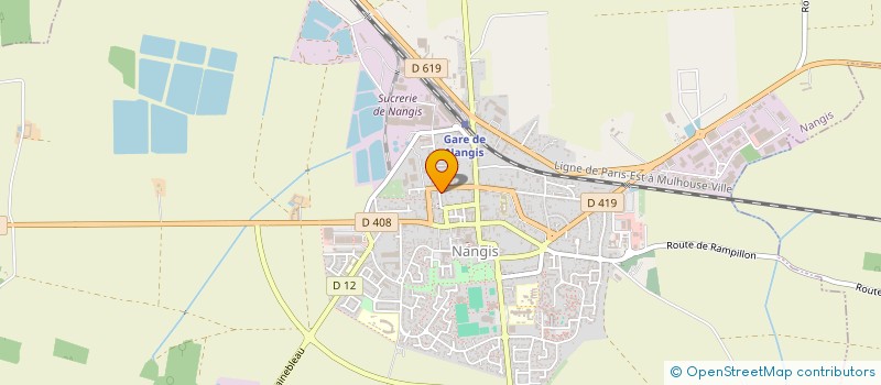 localisation de l'entreprise LACROIBAT  NANGIS