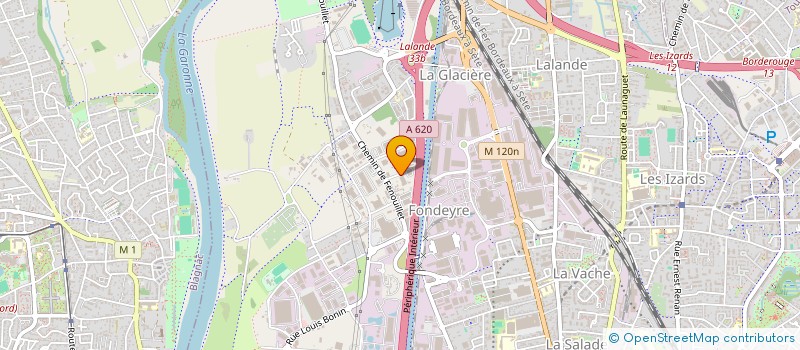 localisation de l'entreprise LACROIX à TOULOUSE