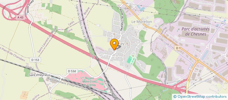 localisation de l'entreprise LACROIX CAPITAL GROUP à GRENAY