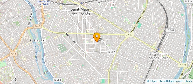 localisation de l'entreprise LACROIX CONSULTANTS DITEC à SAINT-MAUR-DES-FOSSES