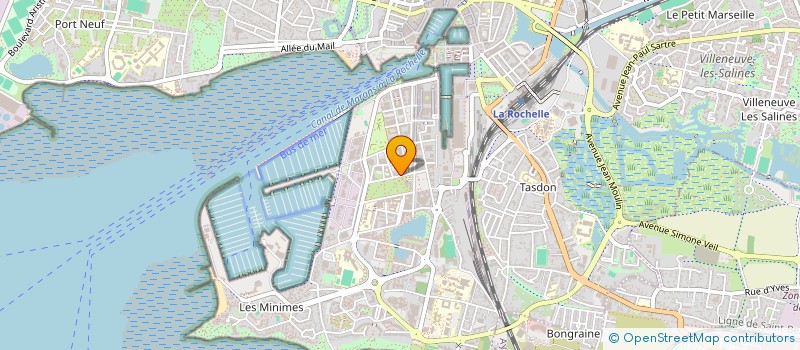 localisation de l'entreprise LACROIX DIRECT à LA ROCHELLE