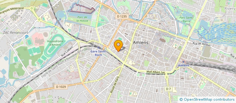 localisation de l'entreprise LACROIX & FLOCH  AMIENS