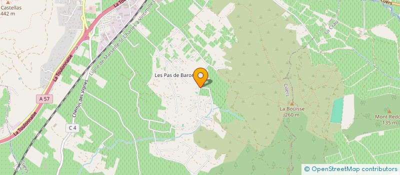 localisation de l'entreprise LACROIX GRANDE TERRE  CUERS