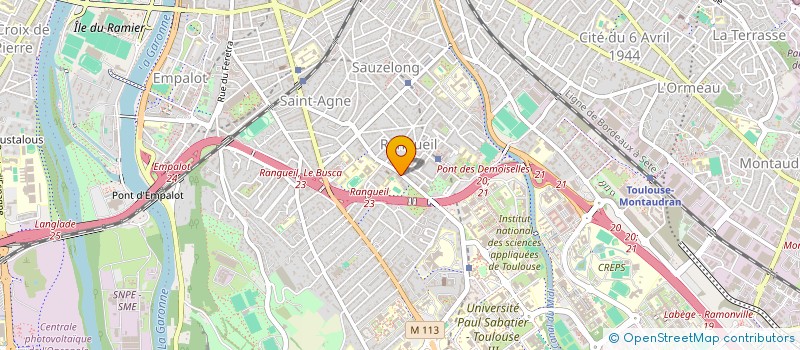 localisation de l'entreprise LACROIX INDIVISION  TOULOUSE