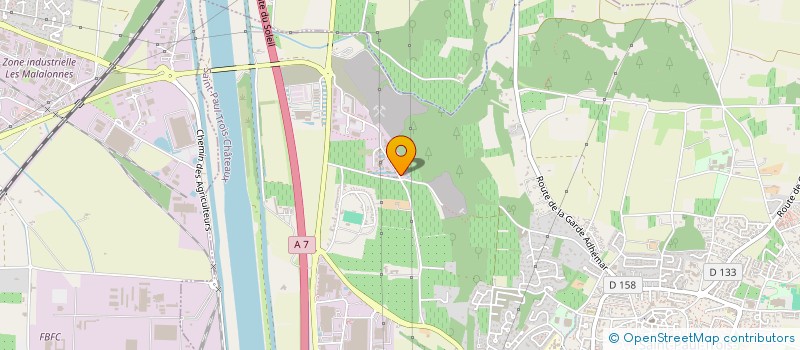 localisation de l'entreprise LACROIX INGENIERIE à SAINT-PAUL-TROIS-CHATEAUX