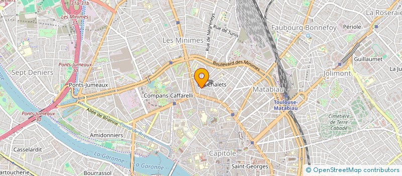 localisation de l'entreprise LACROIX INVEST  TOULOUSE