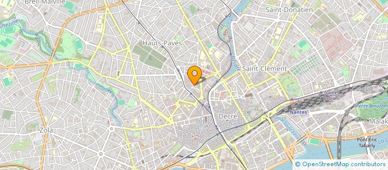 localisation de l'entreprise LACROIX LEDUC à NANTES