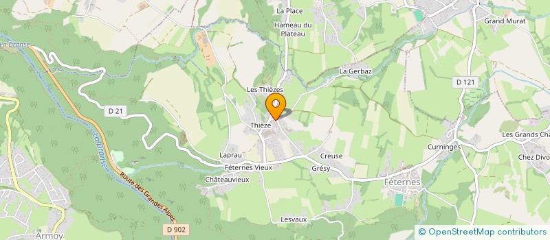 localisation de l'entreprise LACROIX MOTOCULTURE à FETERNES