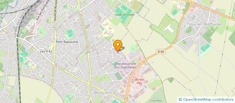 localisation de l'entreprise LACROIX MULTISERVICES à ARRAS