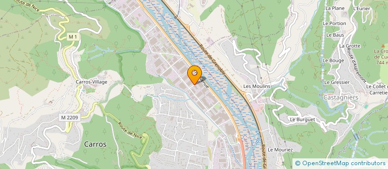localisation de l'entreprise LACROIX TECHNOLOGIE à CARROS