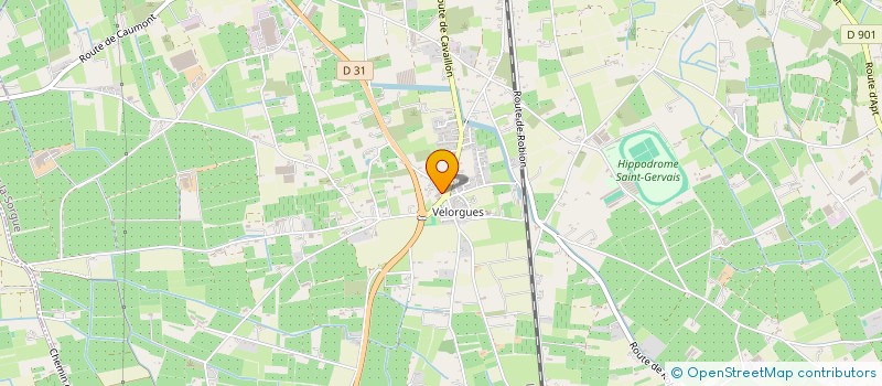 localisation de l'entreprise LACROZE  L'ISLE-SUR-LA-SORGUE