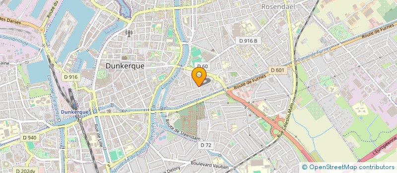 localisation de l'entreprise LACS à DUNKERQUE