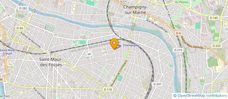 localisation de l'entreprise LACS à SAINT-MAUR-DES-FOSSES